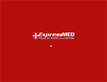 Tablet Screenshot of expressmedcares.com
